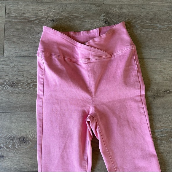 New Free People Venice Beach Flare Pink Jeans Sz 26 - Picture 6 of 11